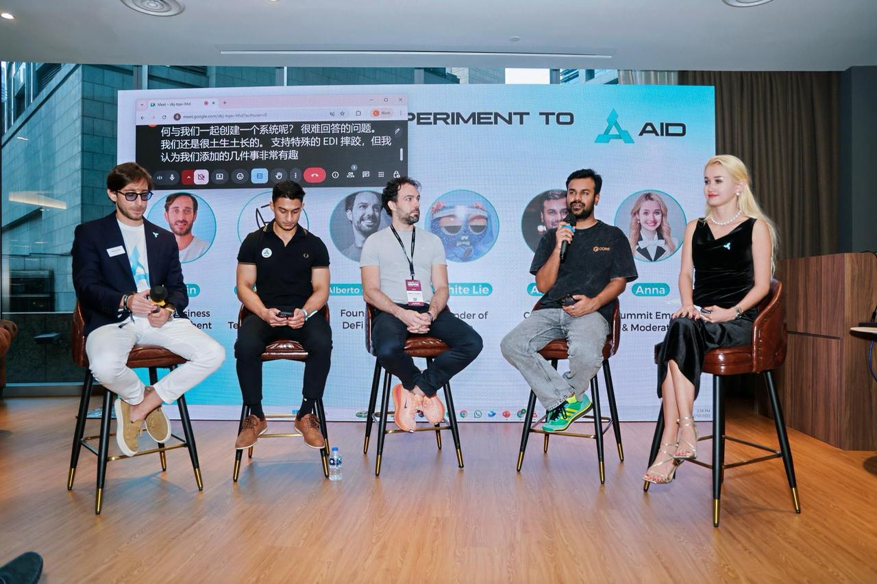 AIDAv2 闪耀  TOKEN2049 新加坡，定义 AI &times; DeFi 全球新格局